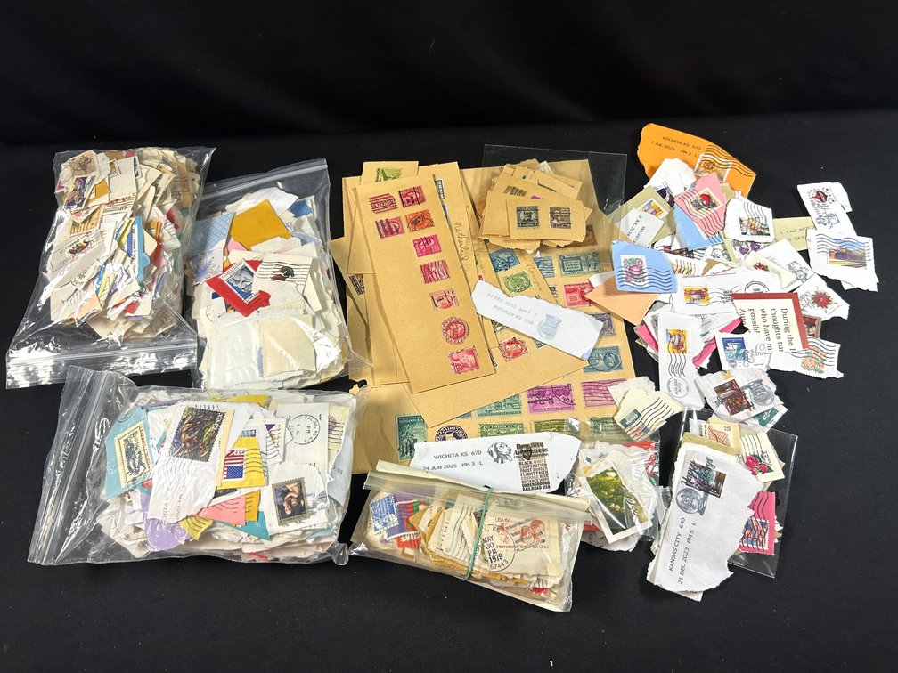 American and Foreign Cancelled Stamps