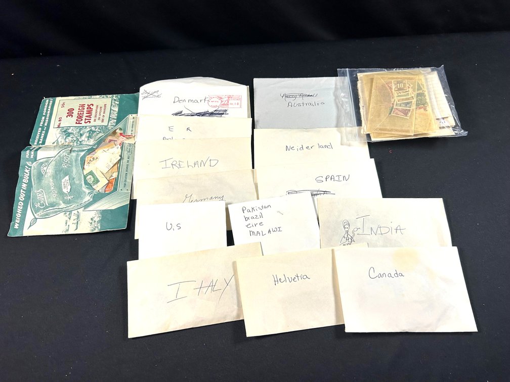 Foreign Cancelled Stamps