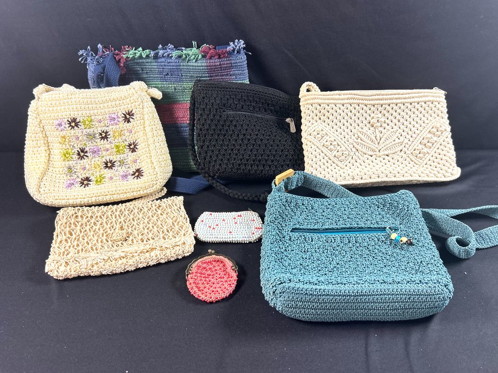 Woven and Beaded Purses