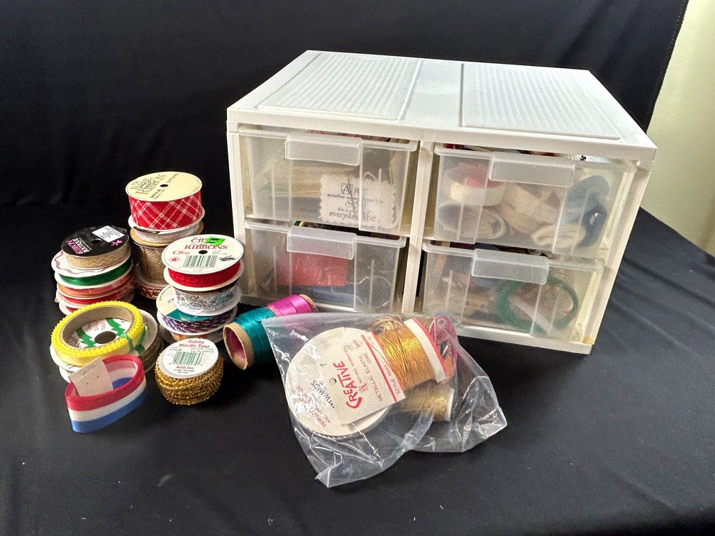 4 Drawer Organizer with Sewing Notions