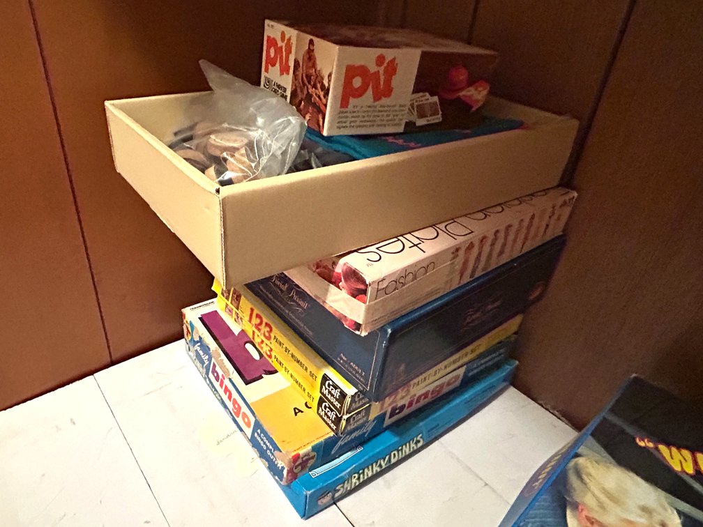 Vintage Games, Shrinky Dinks, & Paint-by-Numbers