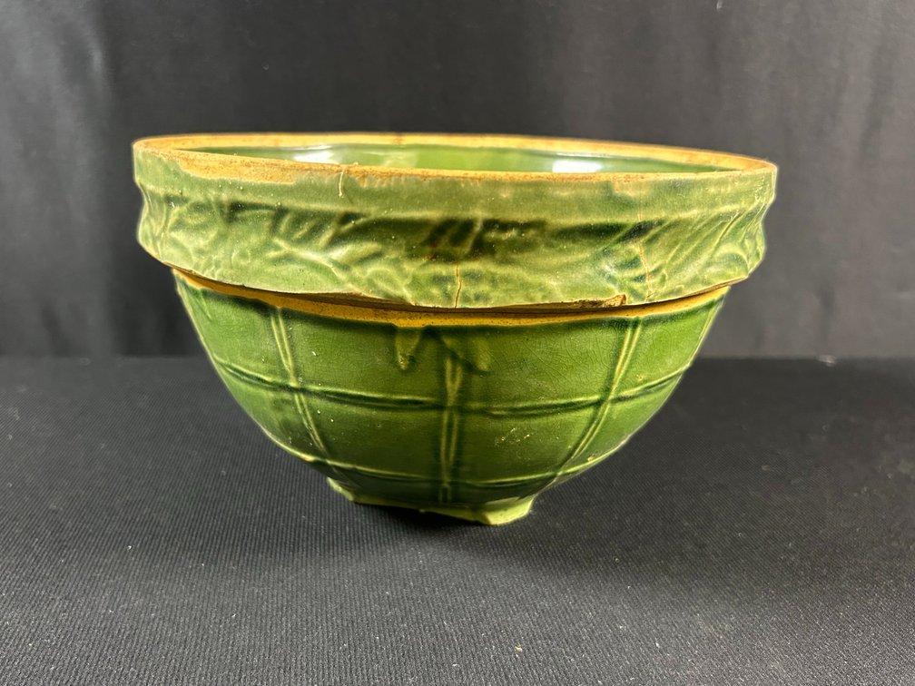 Green Pottery Bowl