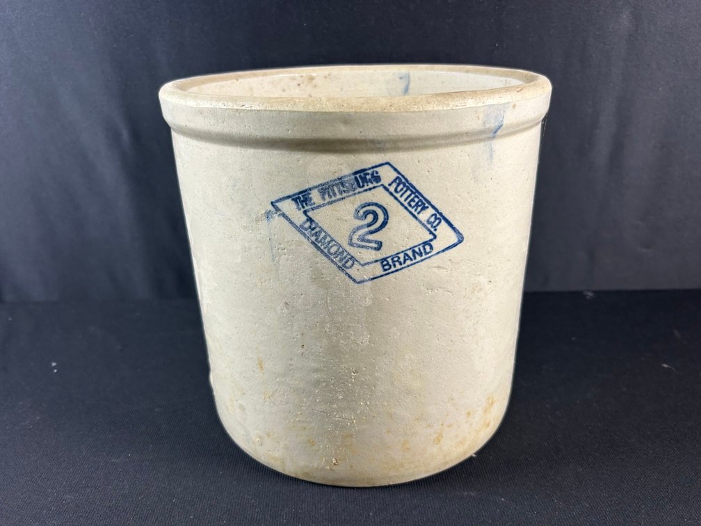 Pittsburg Pottery 2 Gallon Crock