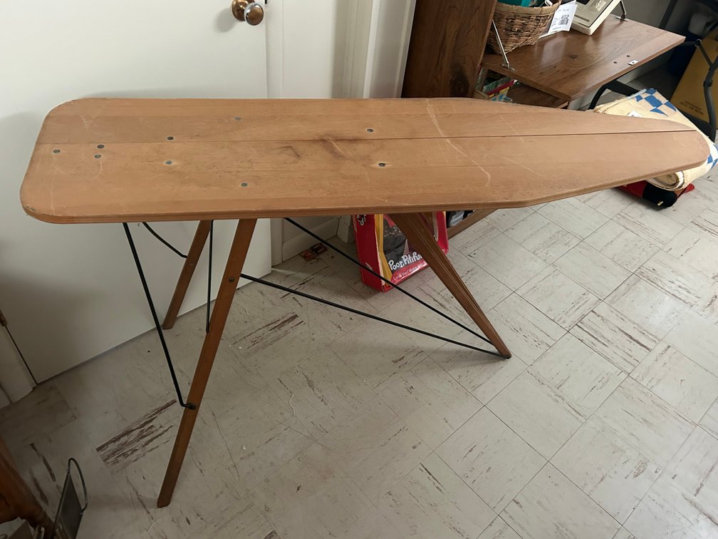 Vintage Wooden Ironing Board