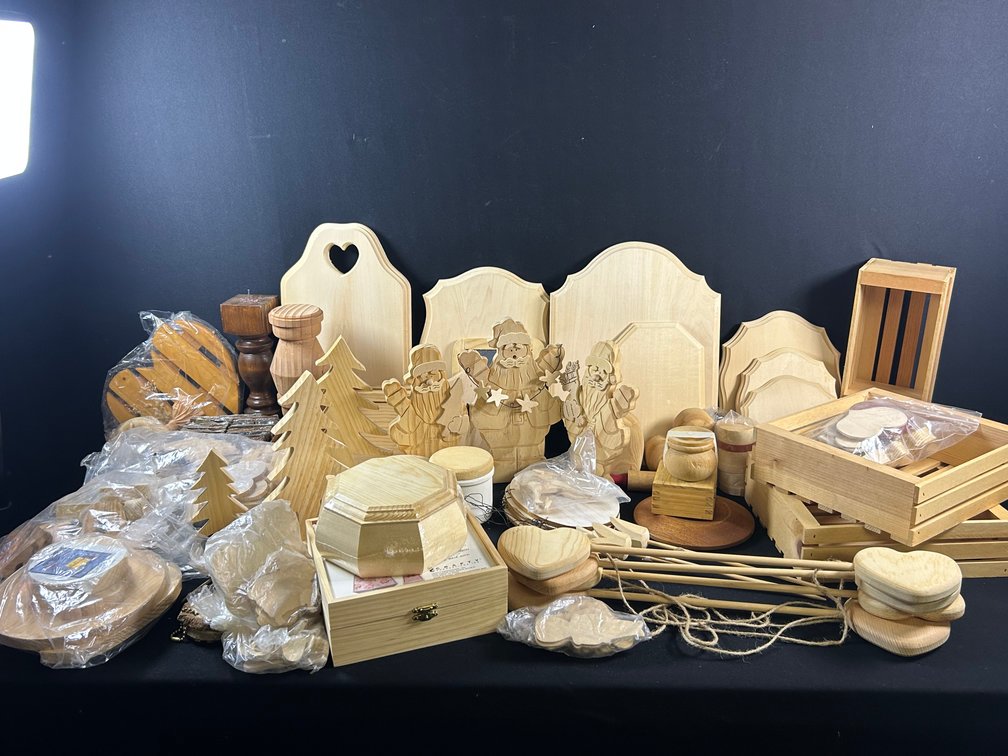 Wooden Items to Paint & Decorate