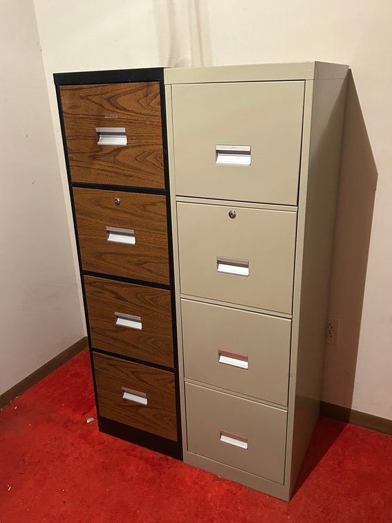 Pair of File Cabinets
