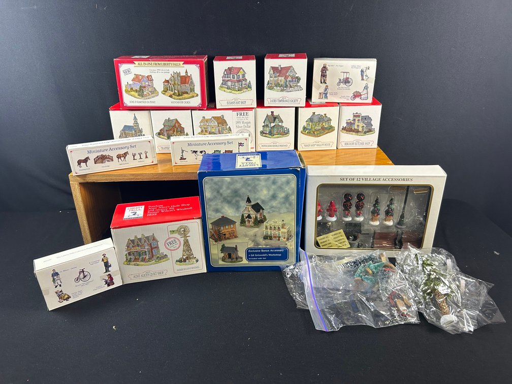 Liberty Falls Village in Original Boxes