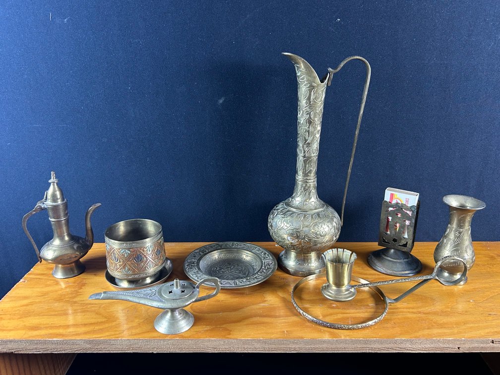 Etched Brass Items