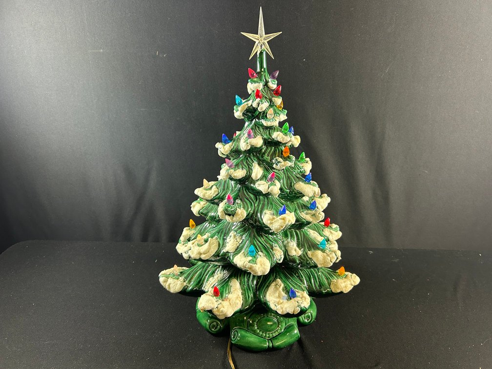 Vintage Ceramic Christmas Tree