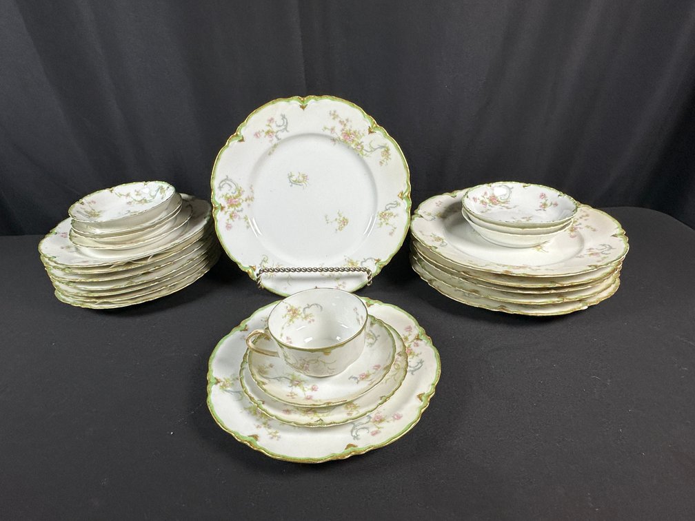 Haviland & Co. Limoges Porcelain Dinnerware Service