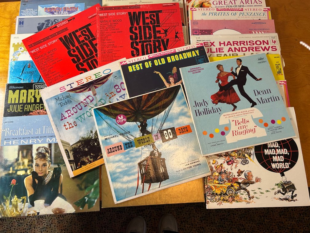 Soundtrack and Broadway Musical Vinyl LP Records