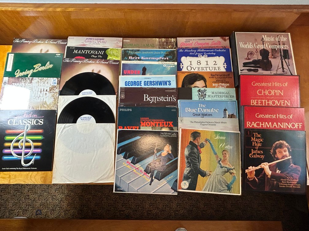 Classical and Orchestral Vinyl LP Records and Box Sets