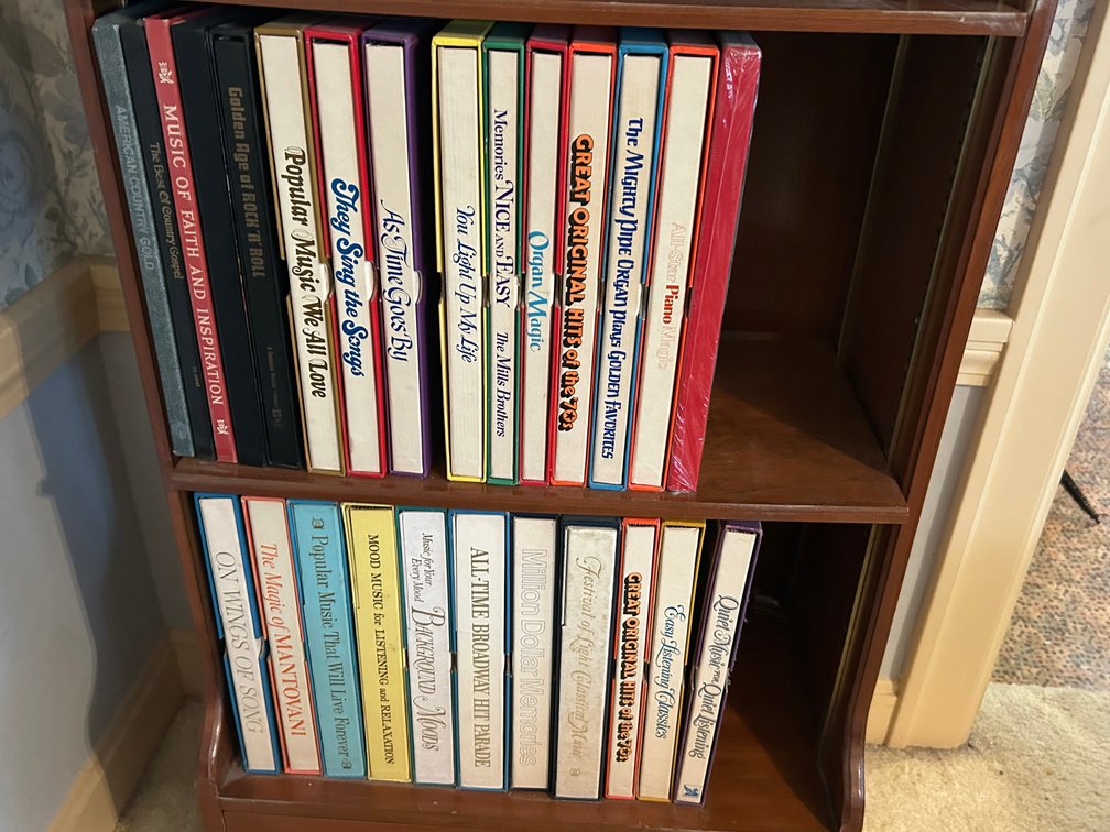 Music Compilation Box Sets in Cardboard Slipcases