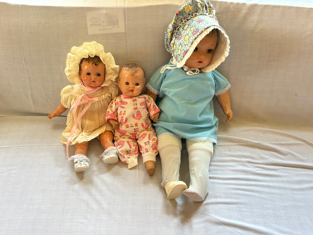 Composition and Plastic Baby Dolls