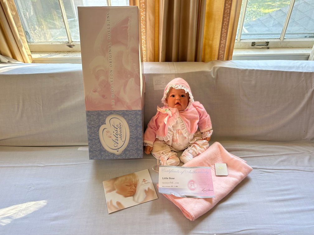 Lee Middleton Little Rose Vinyl Baby Doll with Box