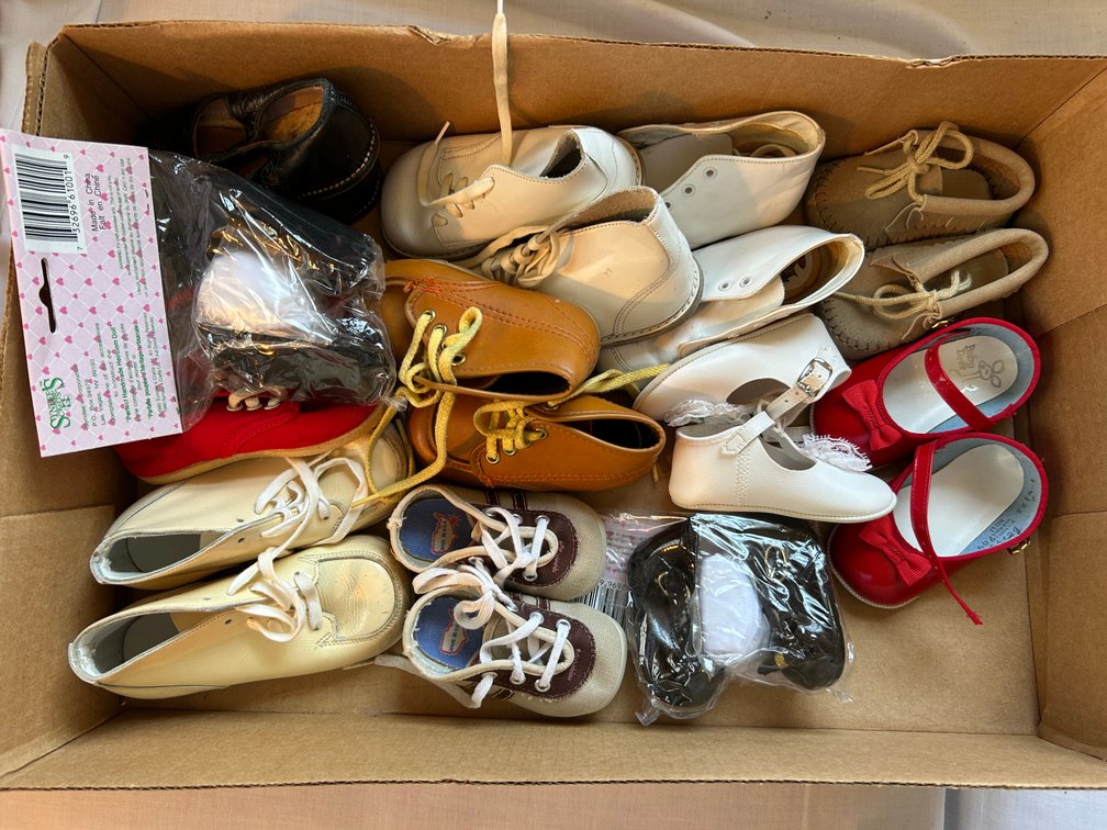 Doll and Infant Shoes, Booties, and Socks