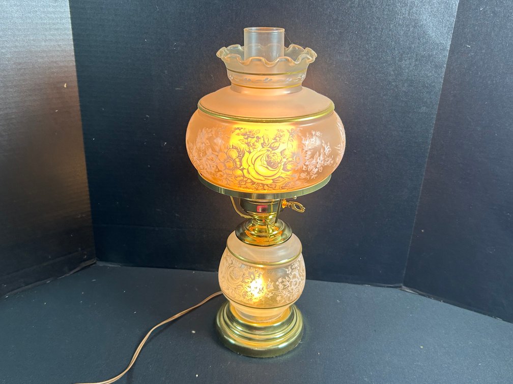 Gone with the Wind Style Electric Parlor Lamp