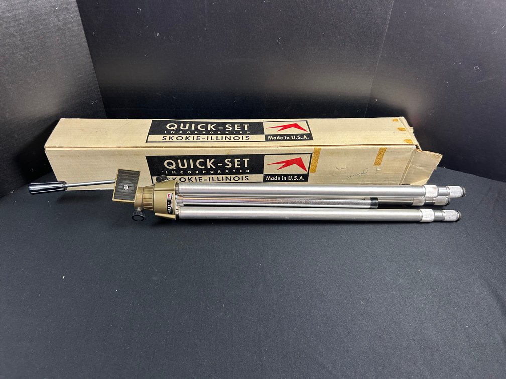 Quick-Set Hobby Custom 303 Camera Tripod with Box