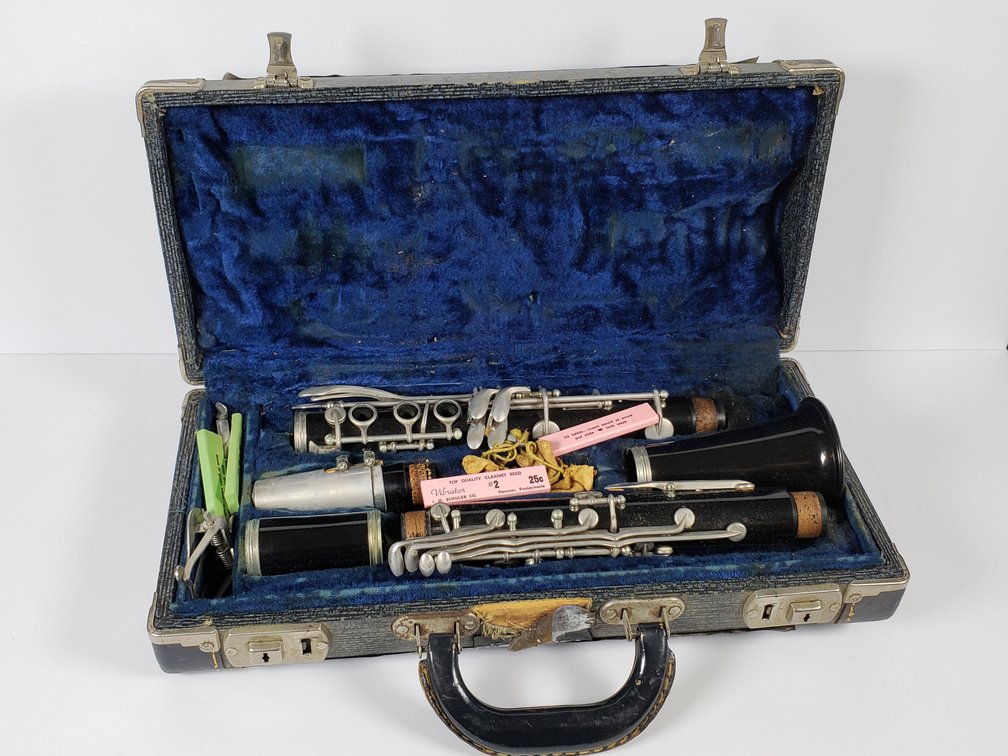 Clarinet in Bundy H. & A. Selmer Hard Case