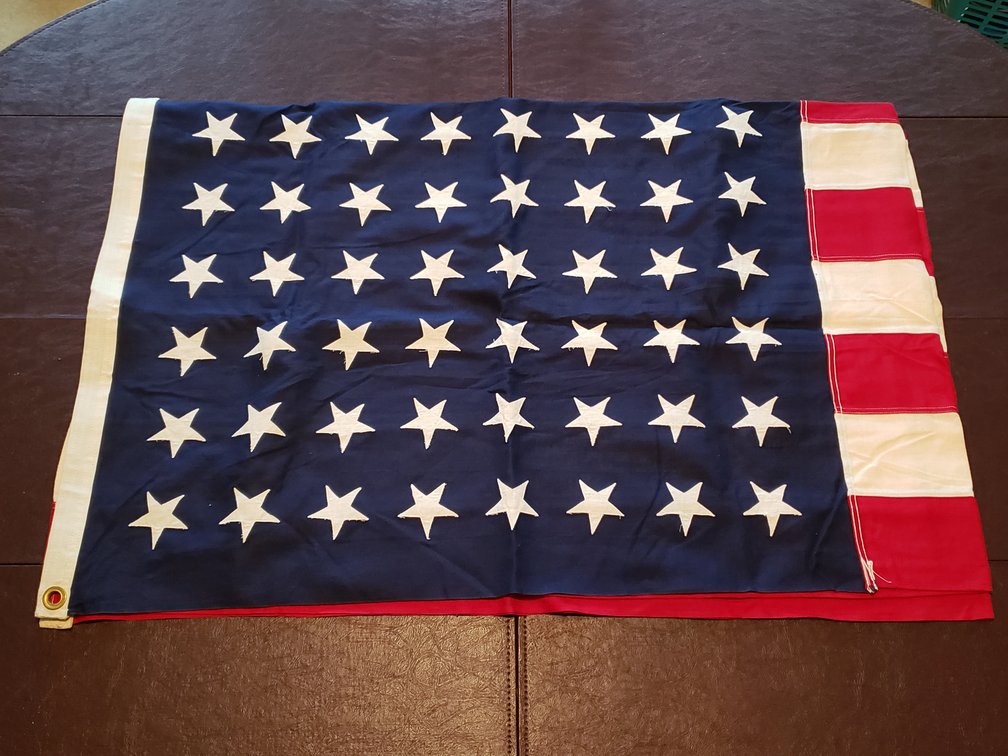 Annin Defiance 48-Star Cotton Bunting American Flag, 4x6