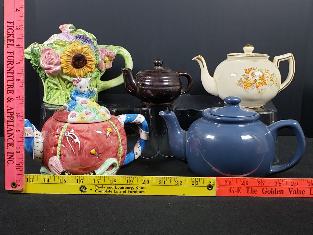 Ceramic Teapots Including Arthur Wood and Occupied Japan