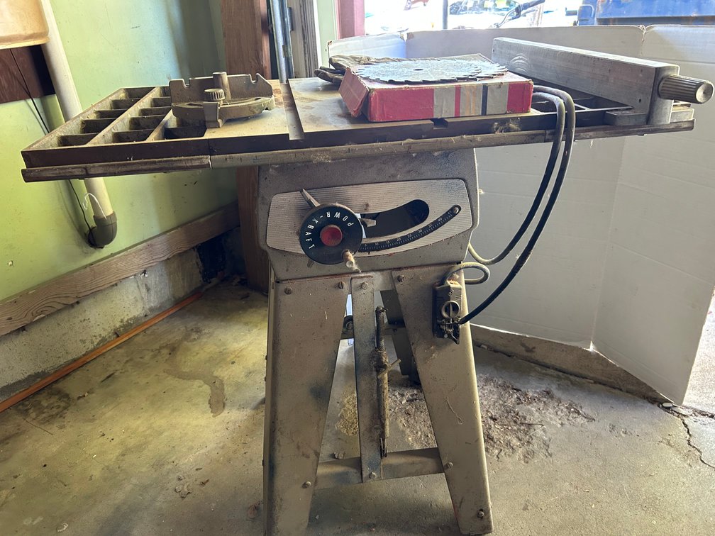 Montgomery Wards Table Saw