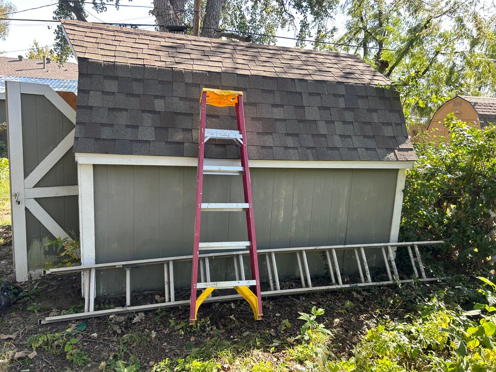 6 Ft. Werner Folding Step Ladder - Aluminum Extension Ladder