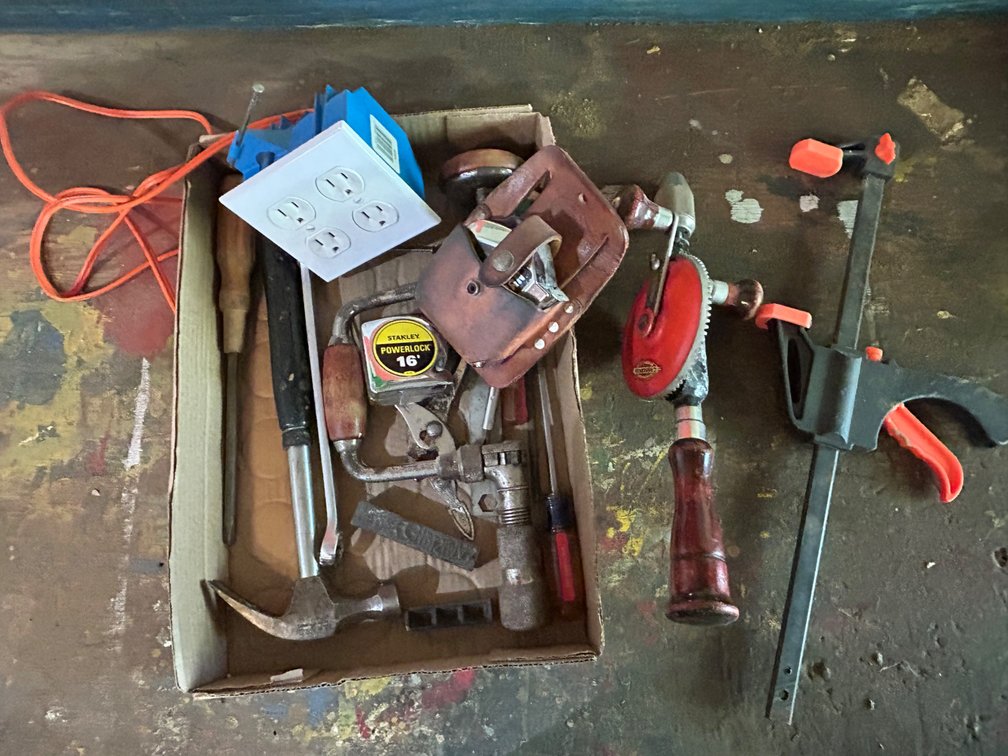 Hand Tools: Tape Measure, Hammer