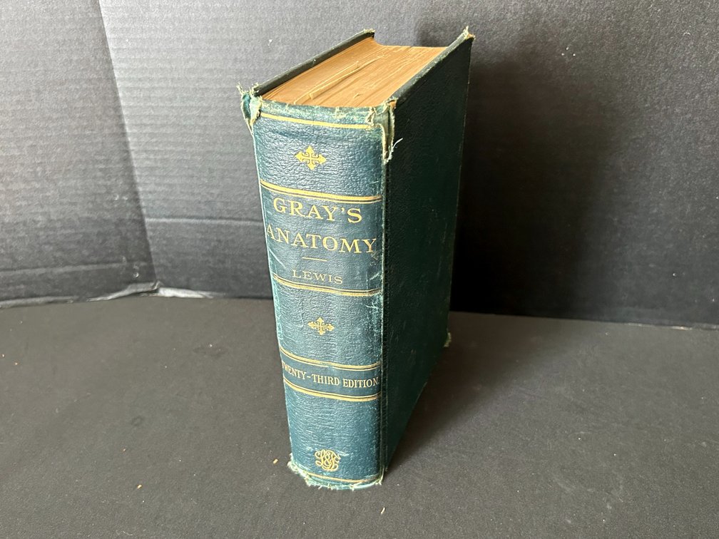 Lea & Febiger Gray's Anatomy Twenty-Third Edition Book, 1936