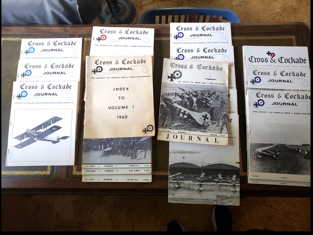 Cross & Cockade Journal World War I Aviation Magazines