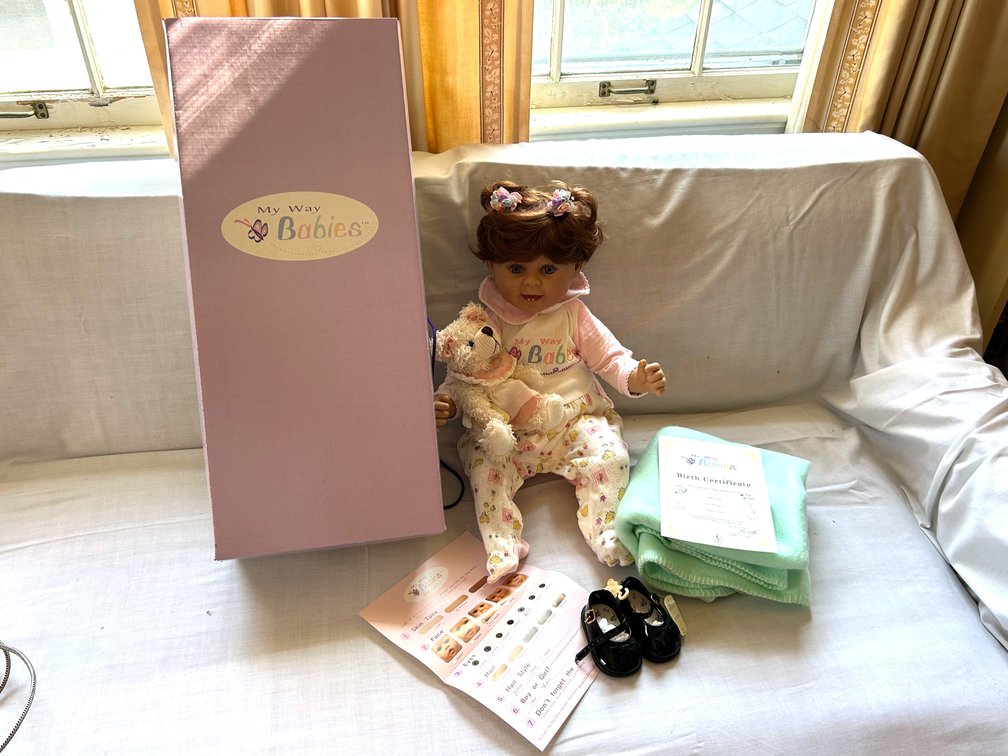 Geppeddo My Way Babies Doll with Accessories and Box