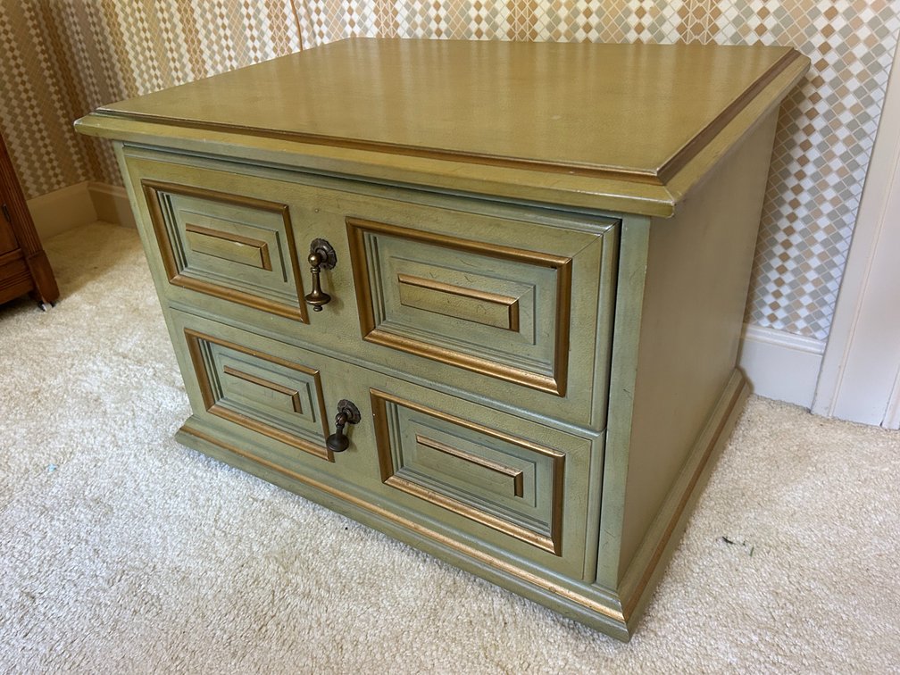 Drexel Two-Drawer Nightstand