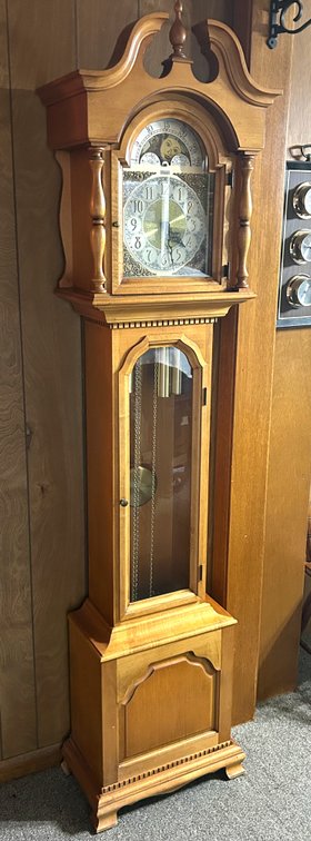 Colonial Grandfather Clock