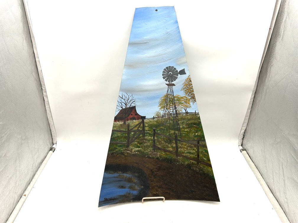 Hand Painted Windmill Blade
