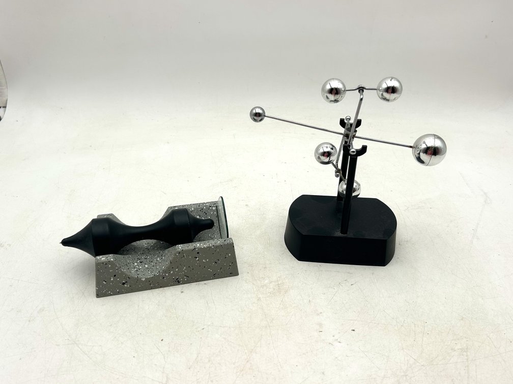Kinetic and Magnetic Desk Toys