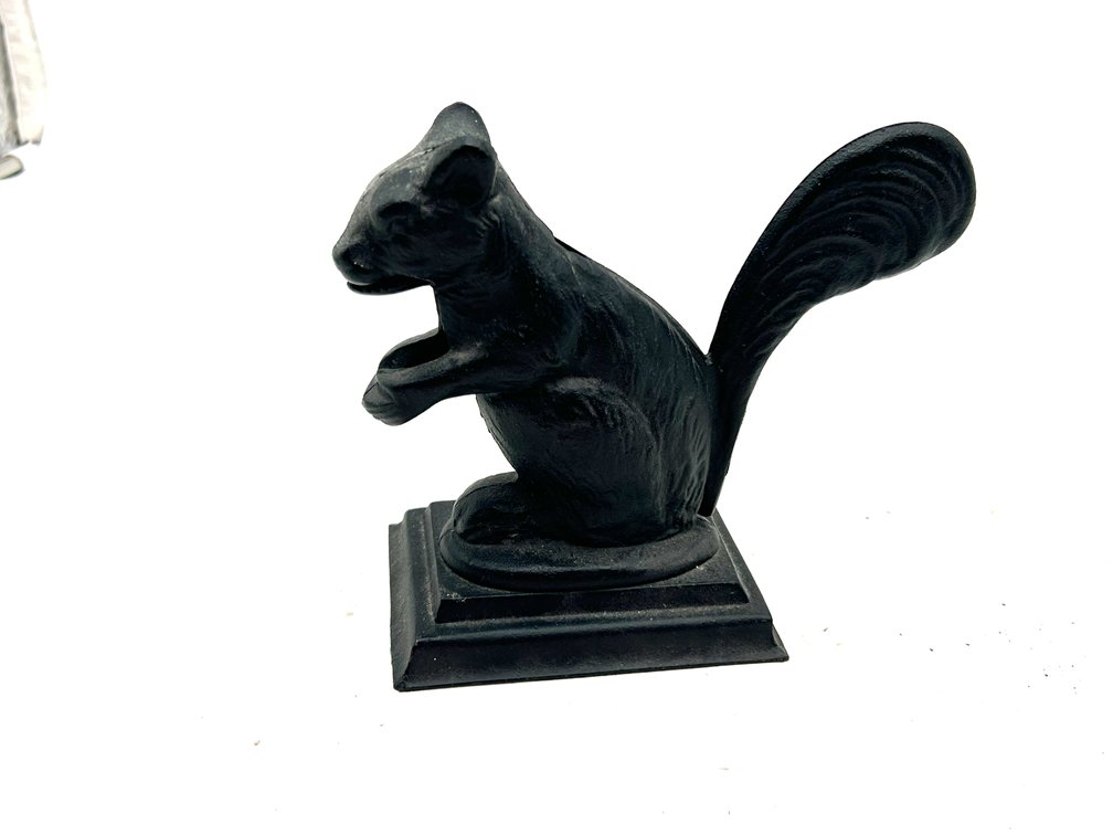 Cast Iron Squirrel Nutcracker