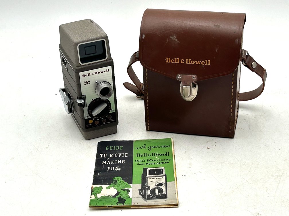 Bell & Howell 252 Monterey Movie Camera & Case