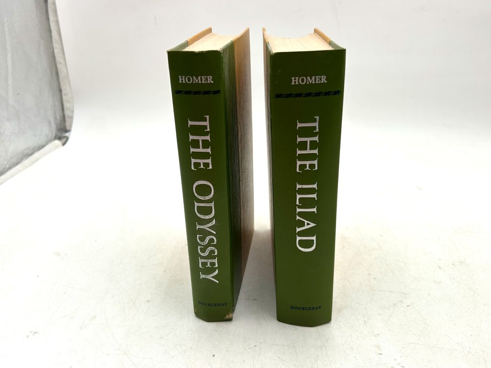 "The Iliad" and "The Odyssey"