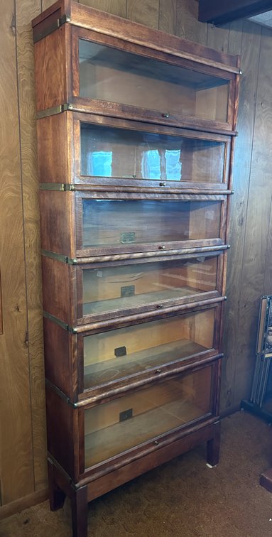 Vintage Wernicke 6 Section Lawyers Bookcase