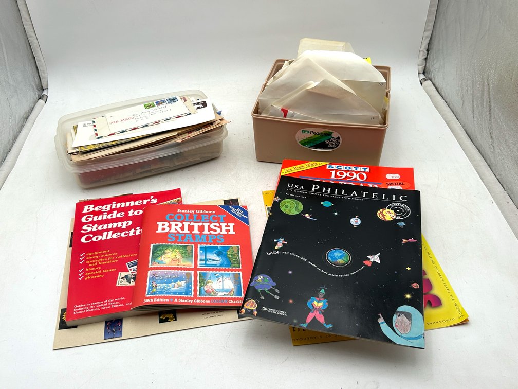 Cancelled Stamps and Books