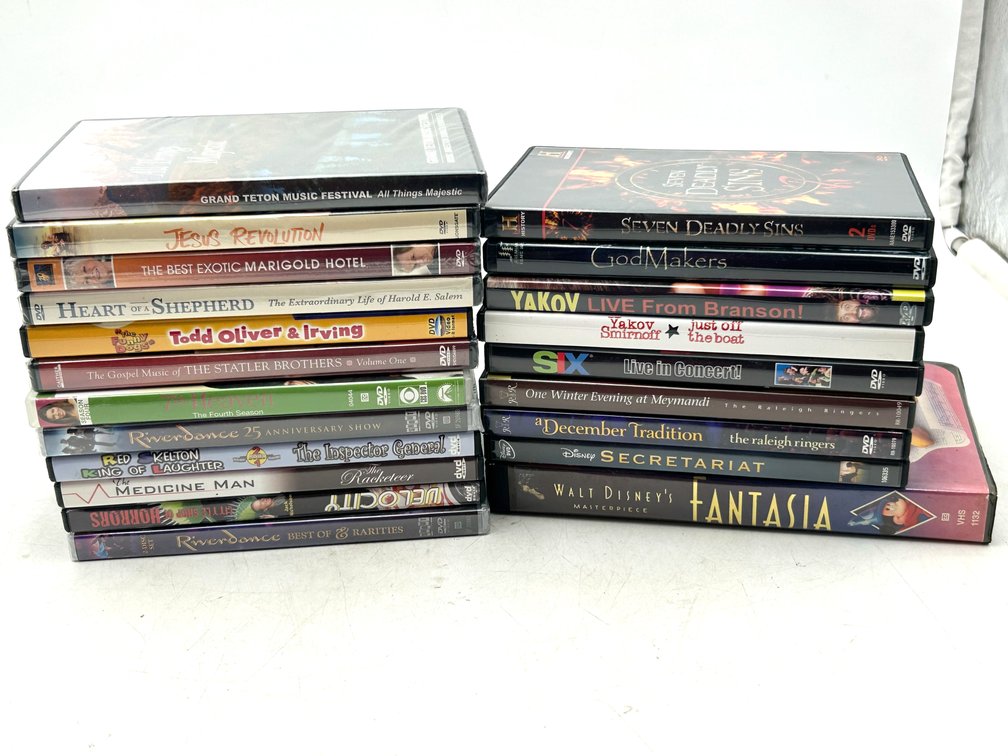 Assortment of DVDs