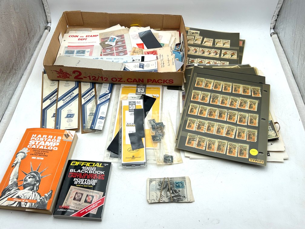 Stamp Mounts and Cancelled Stamps
