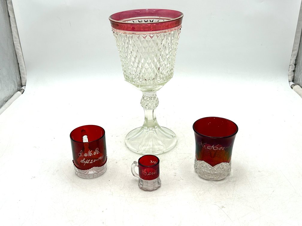 Ruby Red Glassware