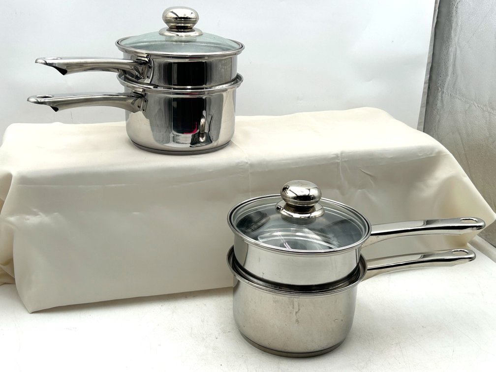 Stainless Steel Double Boilers