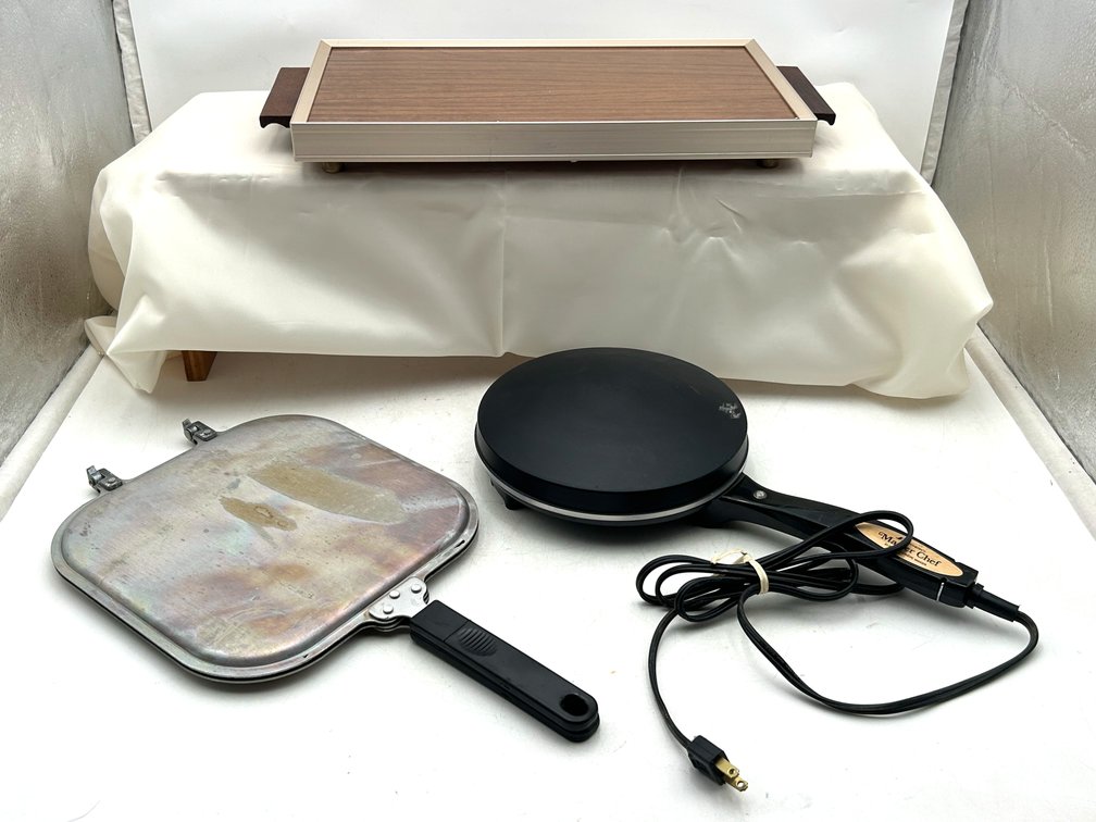 Crepe Maker, Pancake Maker, & Warming Tray