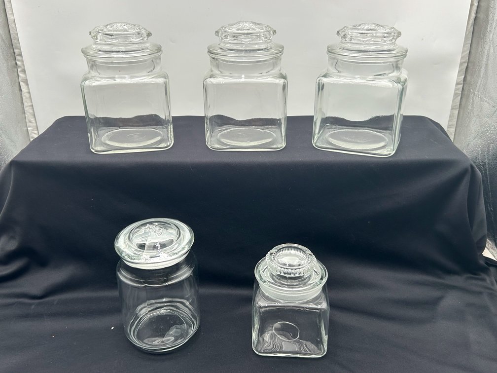 Glass Canisters