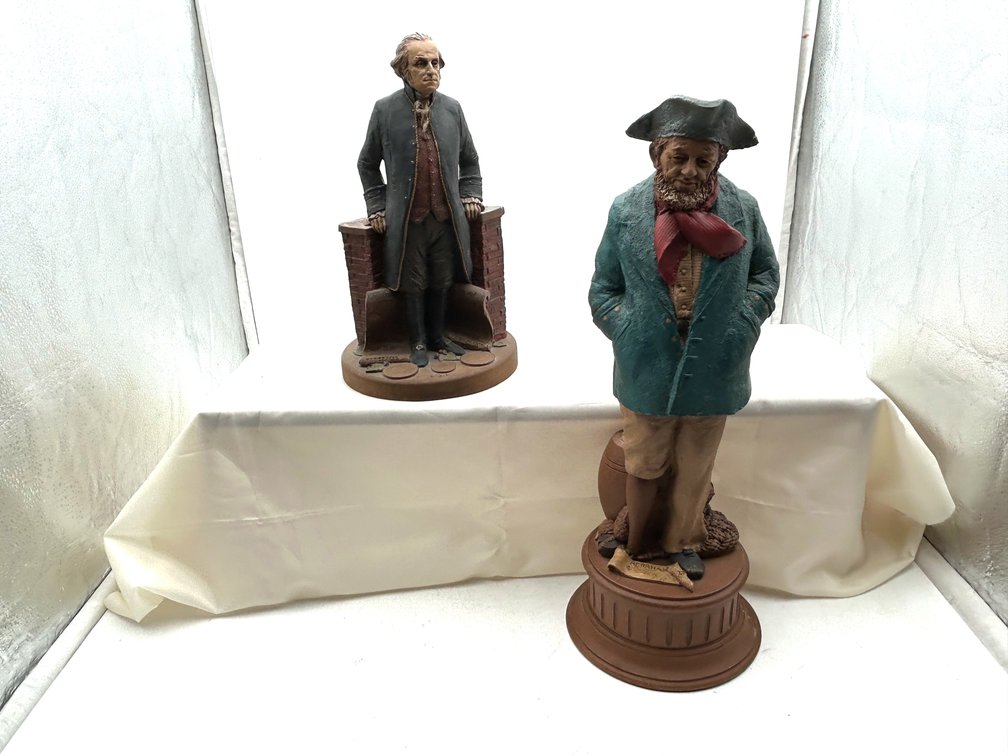 Tom Clark Sea Captain & George Washington Figures
