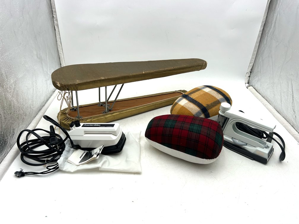Iron, Steamer, Sewing Hams, Table Top Ironing Board