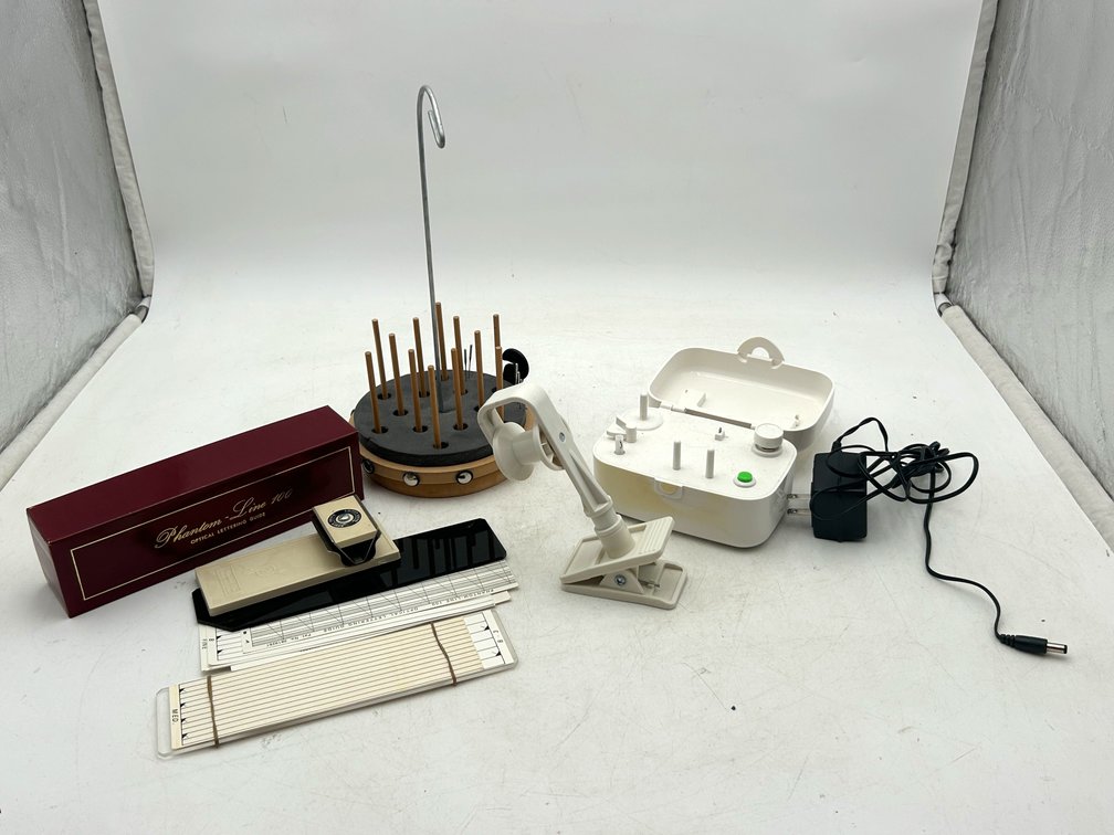 Bobbin Winders, Lettering Guide