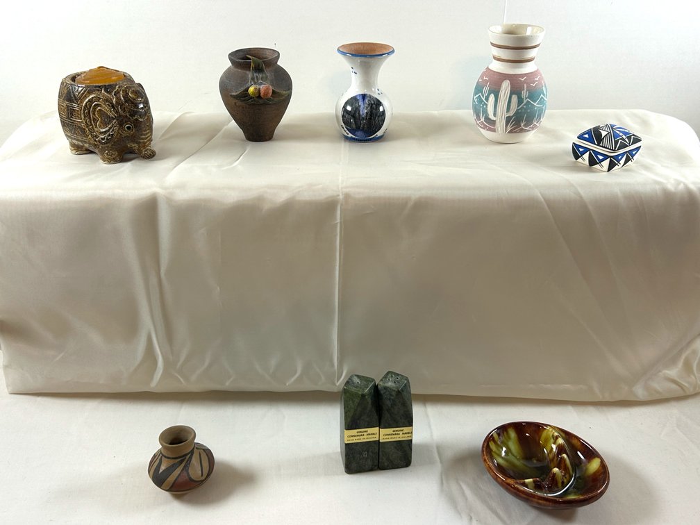 Marble and Pottery Pieces